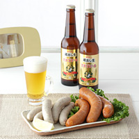 「エチゴビール&ソーセージギフト」
