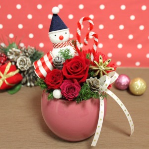 プリザーブドフラワー クリスマス特集 イイハナ