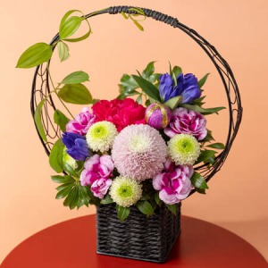 敬老の日 アレンジメント「花まどか」