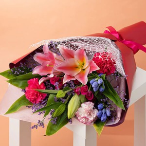 敬老の日 花束「敬愛～感謝を咲かせて～」